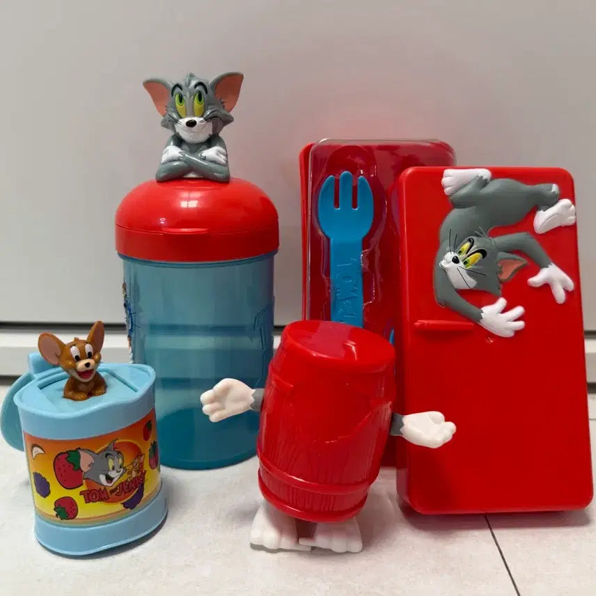 [BUNJANG] Tom and Jerry Figure Goods Set / 톰과 제리 피규어 굿즈 세트