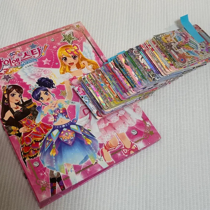 [BUNJANG] Aikatsu! Bundle Set of First Edition Cards and Binder / (일괄) 초판 한판 아이엠스타 아이카츠 카드 + 바인더