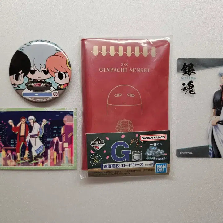 [SOLD OUT] 은혼 제일복권 쿠지 G상 삼젯 카드 케이스 저스트웨이