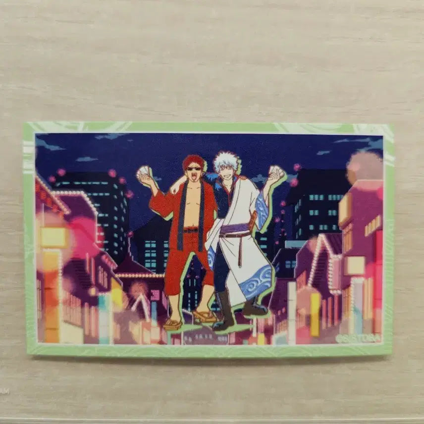 [SOLD OUT] 은혼 제일복권 쿠지 G상 삼젯 카드 케이스 저스트웨이