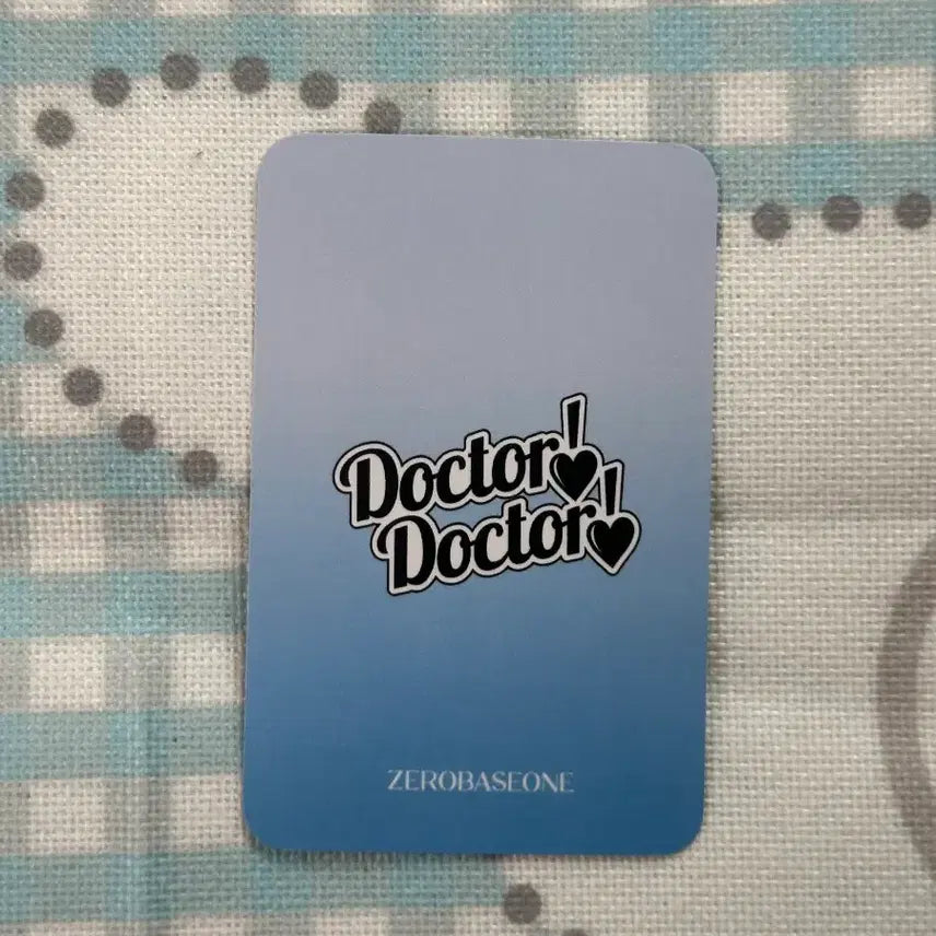 [BUNJANG] ZEROBASEONE Gyuvin Doctor Photocard / 제로베이스원  규빈  공방 포카 doctor  doctor