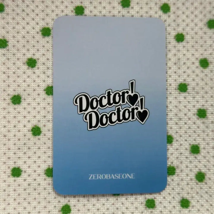 [BUNJANG] ZEROBASEONE Sung Hanbin Official Photocard / doctor  doctor 제로베이스원  성한빈 공방 포카