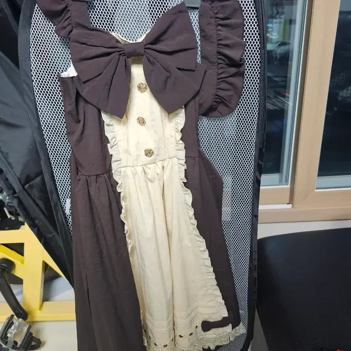 [BUNJANG] Vintage Frill Maid Dress / 빈티지 메이드원피스