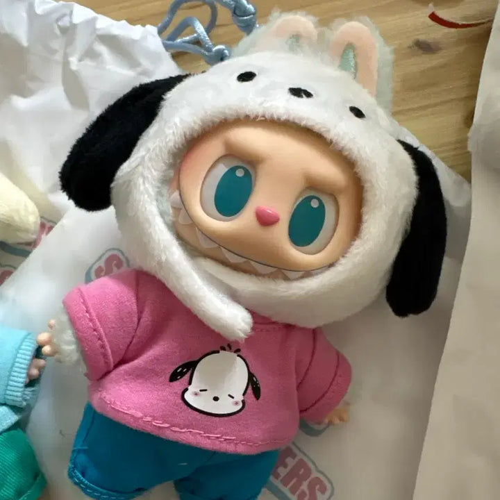 [BUNJANG] Labubu Pochacco Figure / 라부부 산리오 포차코