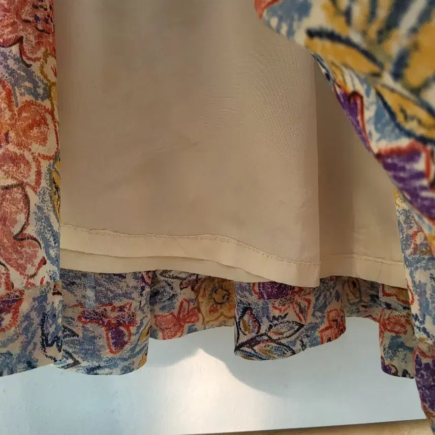[BUNJANG] Vintage Floral Long Skirt / 빈티지 플라워 롱스커트