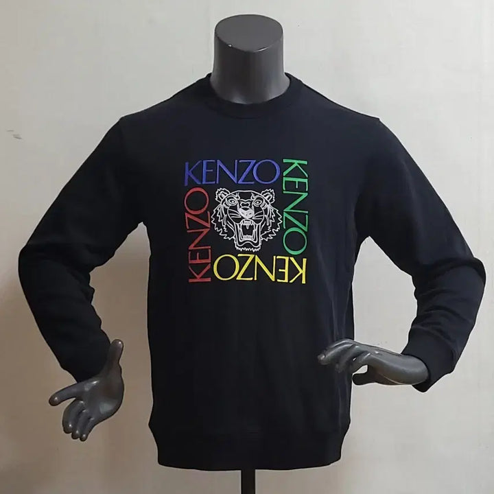 [BUNJANG] Kenzo Tiger Sweatshirt Black / KENZO 겐조 타이거 맨투맨 블랙