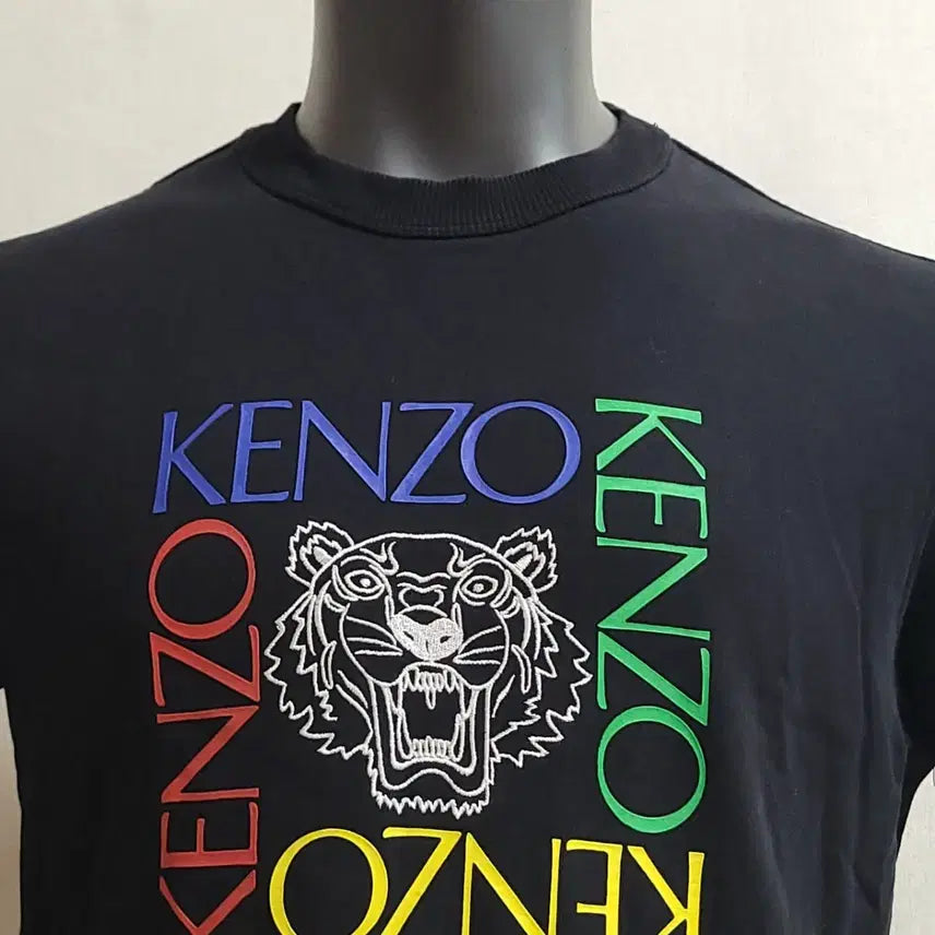 [BUNJANG] Kenzo Tiger Sweatshirt Black / KENZO 겐조 타이거 맨투맨 블랙