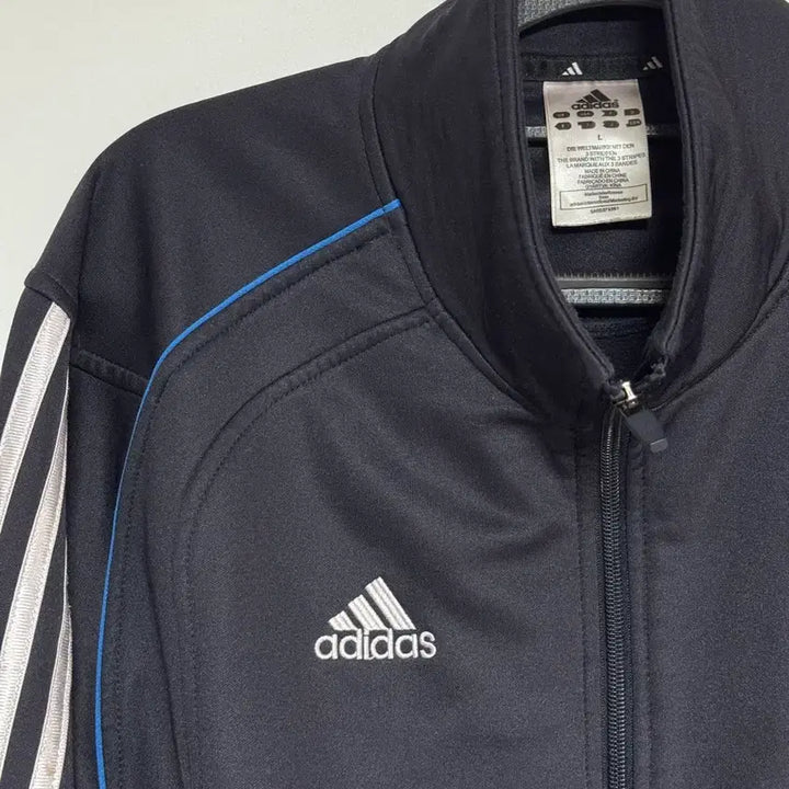[BUNJANG] Adidas Martial Arts Track Jacket L Black Polyester Blend / 아디다스 마샬아츠 트랙 자켓 L