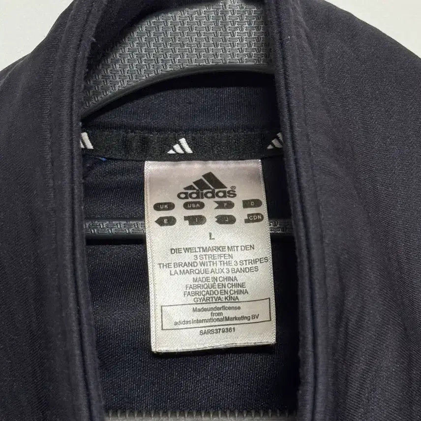 [BUNJANG] Adidas Martial Arts Track Jacket L Black Polyester Blend / 아디다스 마샬아츠 트랙 자켓 L