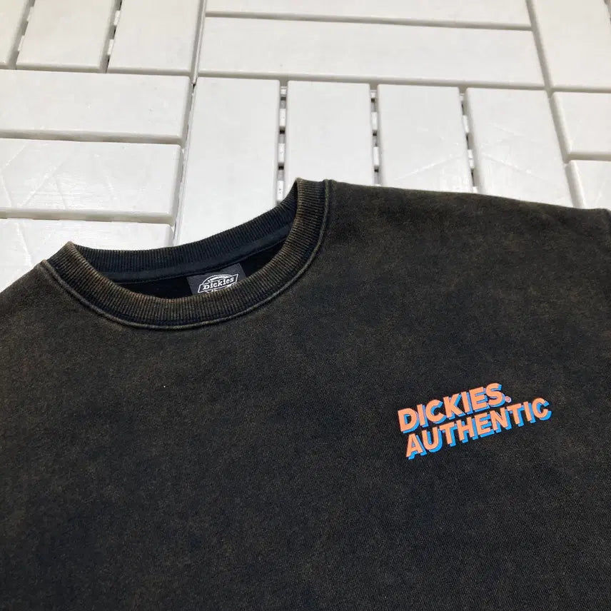 [BUNJANG] Dickies Washed Sweatshirt Deadstock Oversized Sweatshirt / [S]디키즈 워싱 스웻셔츠 데드스탁 오버핏 맨투맨 0354