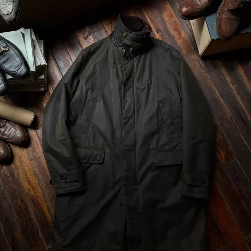 [BUNJANG] Barbour Waxed Cotton Coat Men&
