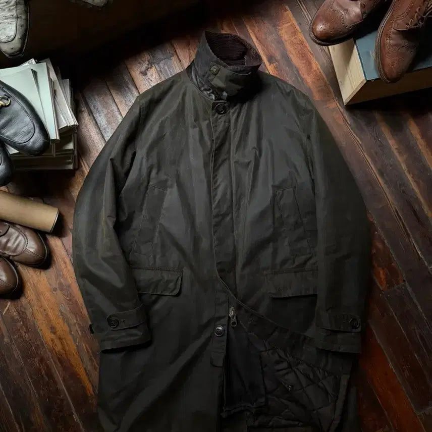 [BUNJANG] Barbour Waxed Cotton Coat Men&