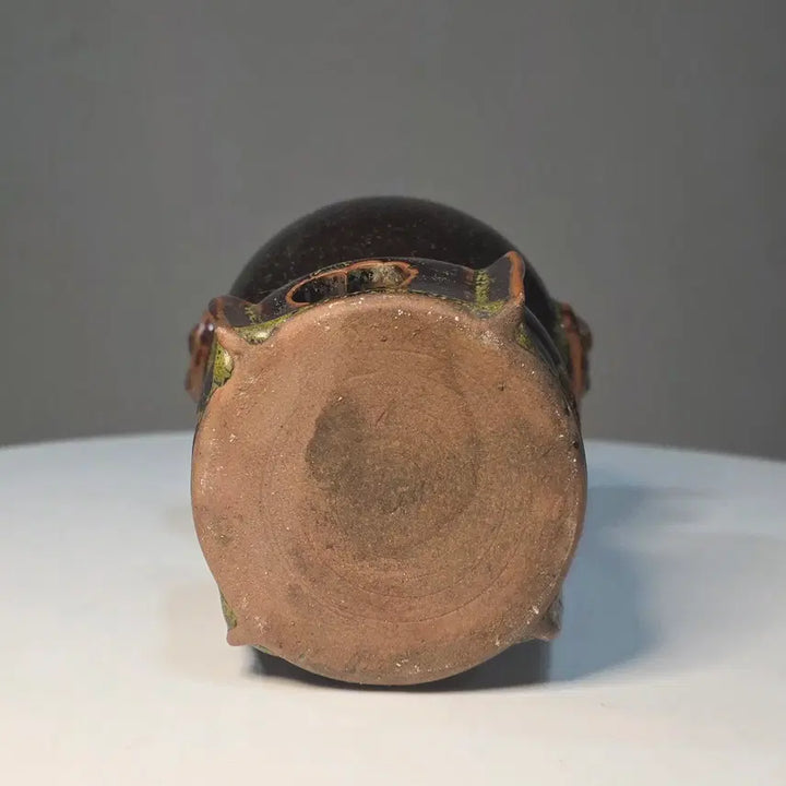 [BUNJANG] Celadon Porcelain Vase / 흑갈유대부포수양이화구병