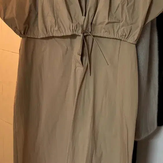 [BUNJANG] Beige Linen Dress / 원피스