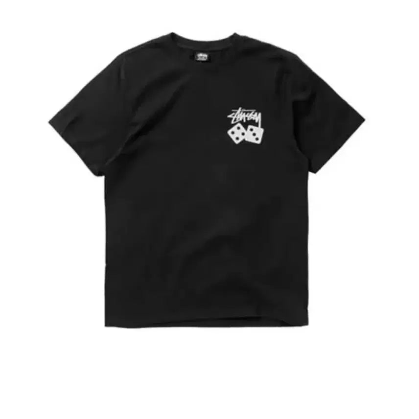[BUNJANG] Stussy DIA Half Sleeve T-Shirt Black/White / (정품/새상품) 스투시 디아스 반팔 티셔츠 블랙/화이트