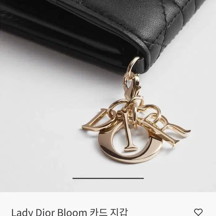 [BUNJANG] Dior Lady Dior Bloom Card Wallet / (새상품급) 디올 레이디 디올 블룸 카드지갑