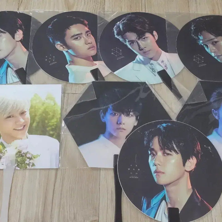 [SOLD OUT] EXO 엑소 부채 미개봉 일괄