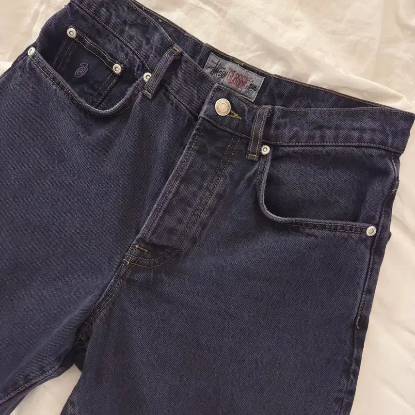 [BUNJANG] Stussy Overdyed Classic Jeans - Washed Black (Size 28) / [28] 스투시 오버다이드 클래식 진 워시드 블랙