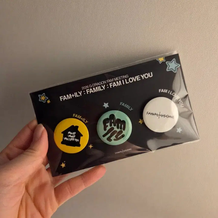 [BUNJANG] G-Dragon Fan Meeting Badge / 지드래곤 팸미팅 뱃지 새상품