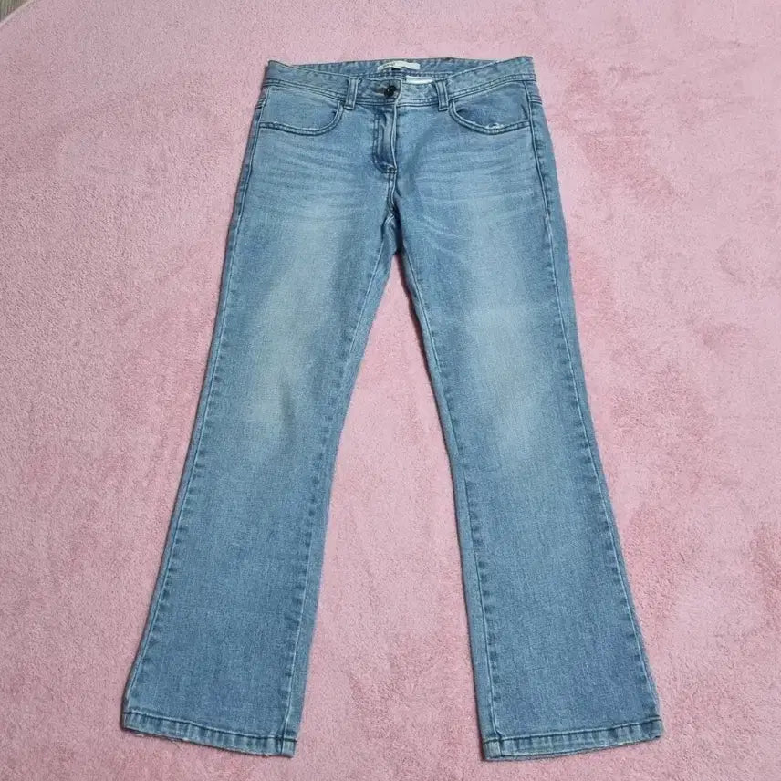 [BUNJANG] Maje Slim Straight Washed Denim Pants Size 27 / 마쥬 데님 팬츠 27