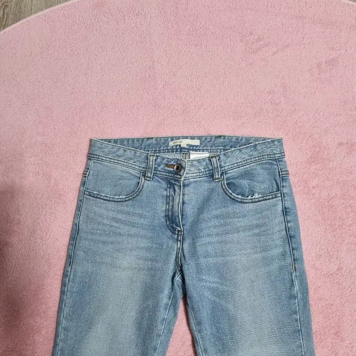 [BUNJANG] Maje Slim Straight Washed Denim Pants Size 27 / 마쥬 데님 팬츠 27