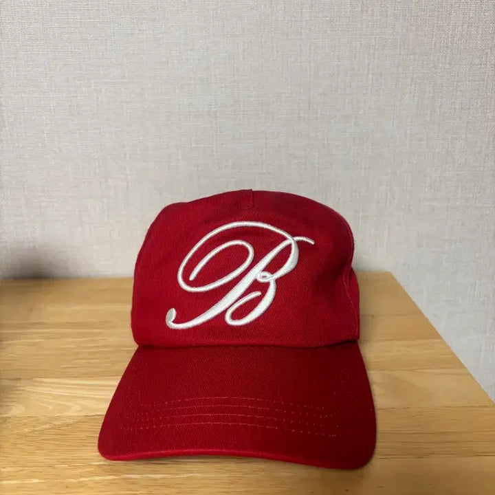 [SOLD OUT] 배드블러드 클래식 로고 볼캡 레드