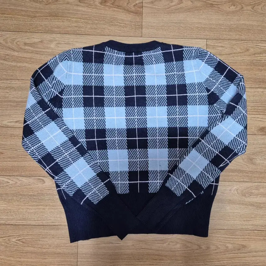 [BUNJANG] It MICHAA Check Knit Cardigan / 잇미샤 체크 니트 가디건