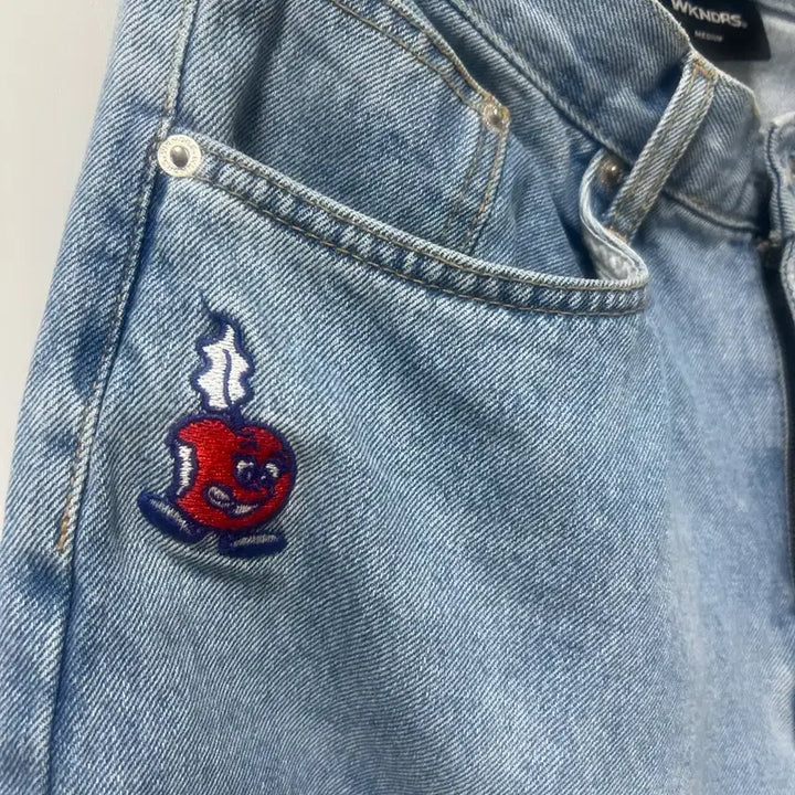 [BUNJANG] Weekenders Apple Denim Pants / 위캔더스 애플 데님팬츠