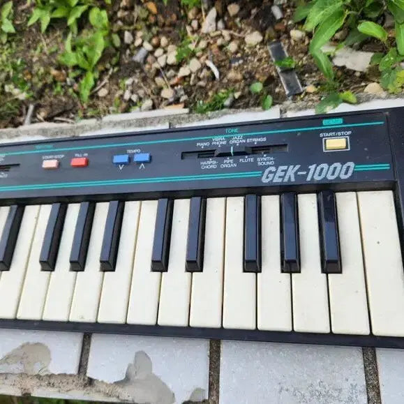 [BUNJANG] Goldstar GEK-1000 Electronic Organ / 수집용//금성 유아용 전자피아노 GEK-1000