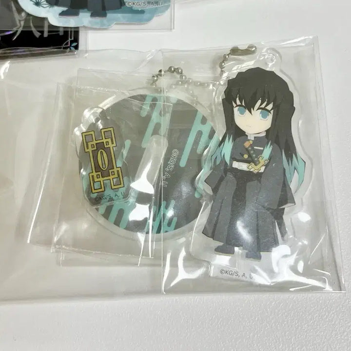 [BUNJANG] Demon Slayer Muichiro Acrylic Stand Keyring / 귀멸의 칼날 팝업 무이치로 아크릴 스탠드 키링