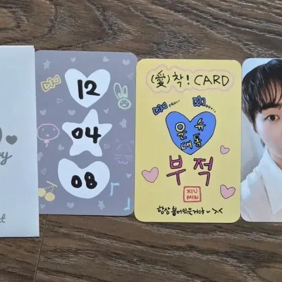 [BUNJANG] EXO Xiumin 12th Anniversary Photocard / 공식 엑소(EXO)12주년 시우민 포카