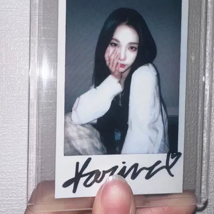 [BUNJANG] aespa Karina Lucky Draw Photocard / Girls KMS 럭키드로우 카리나 포카 양도
