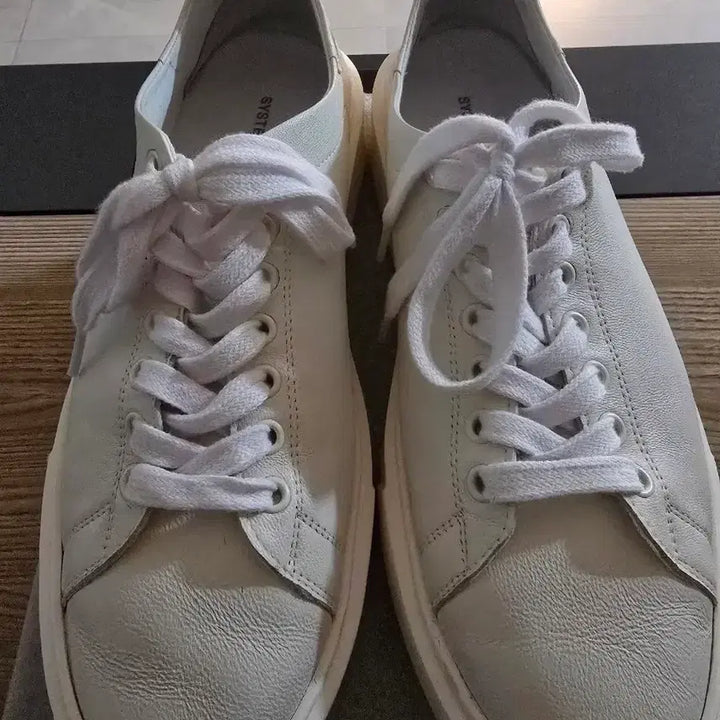 [BUNJANG] System Homme Platform Low-Top Sneakers (Off-White) 270 / 시스템옴므 플랫폼 로우탑 스니커즈(오프화이트) 270