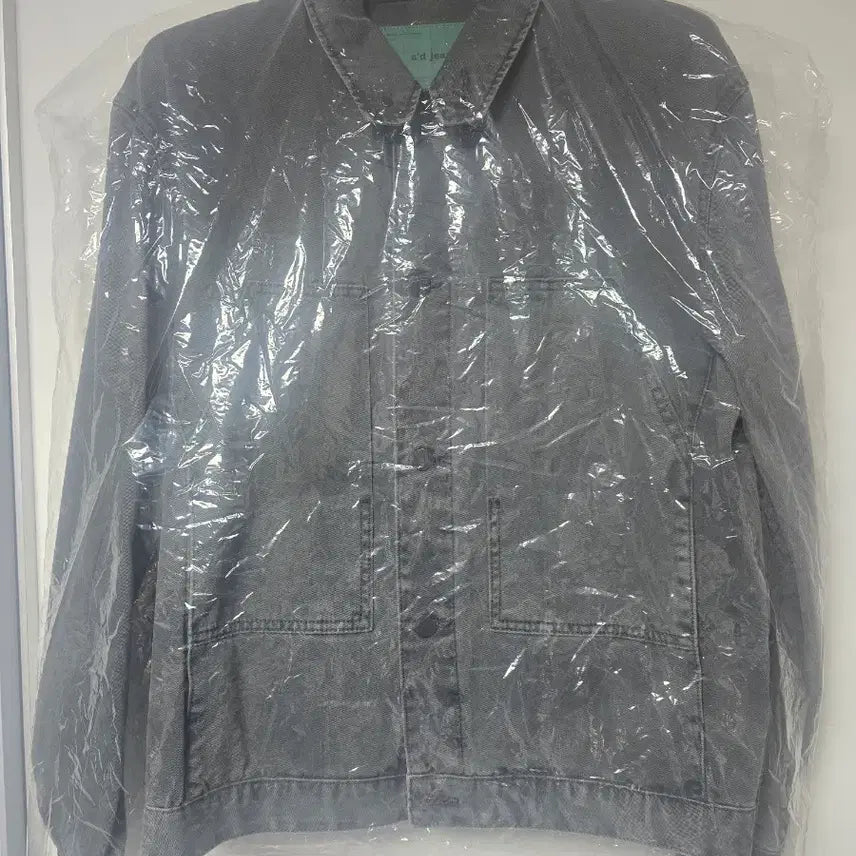 [BUNJANG] Allegri Gray Khaki Trucker Jacket 48 / 알레그리 그레이카키 컬러 트러커 자켓 48 판매