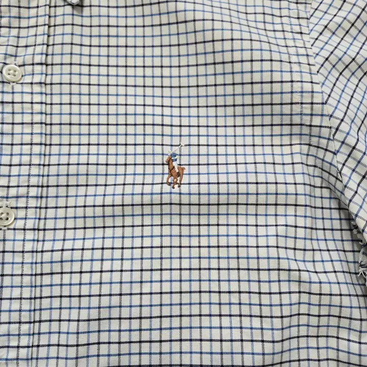 [BUNJANG] Polo Ralph Lauren Checkered Shirt / 90~95) 폴로 랄프로렌 체크 셔츠 남방