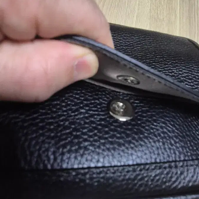 [BUNJANG] Lancetti Leather Clutch (Unused) / 소가죽 클러치 (미사용)