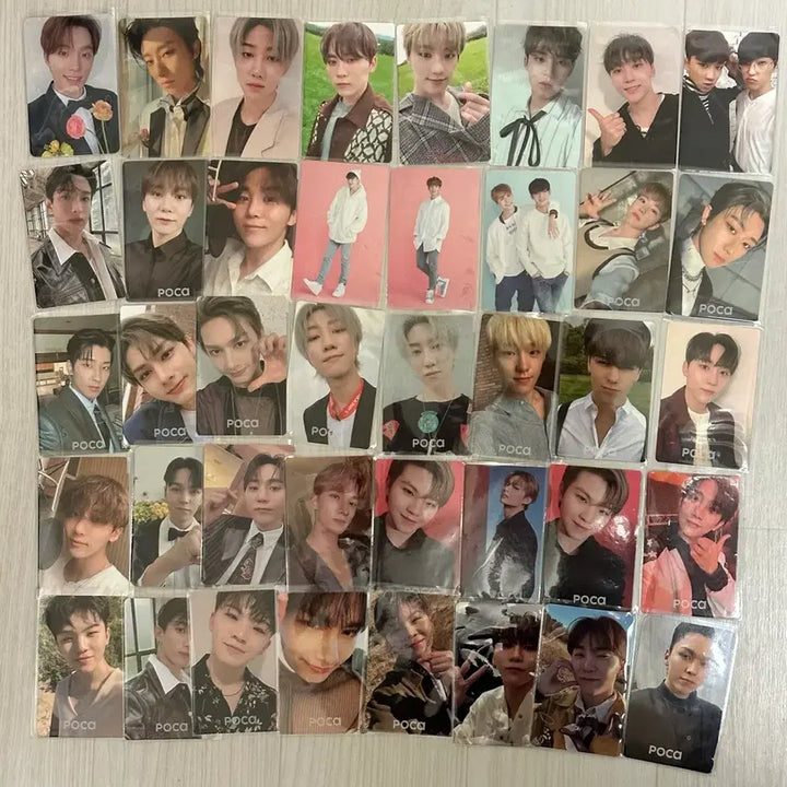[BUNJANG] SEVENTEEN Photocard Bundle Set (97 Photocards) / 세븐틴 포토카드 97장 set 일괄 판매