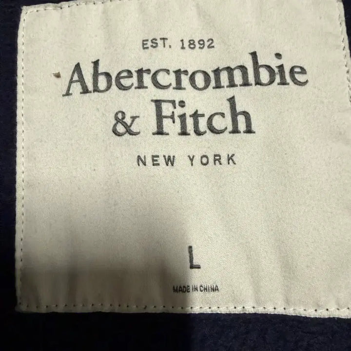 [BUNJANG] Abercrombie Black Hoodie Zip-up / 아베크롬비 블랙 후드집업 L