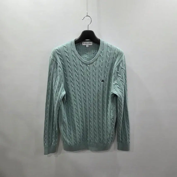 [BUNJANG] Brooks Brothers Cotton Cable Knit Sweater XL / 브룩스브라더스 코튼 케이블 니트 XL