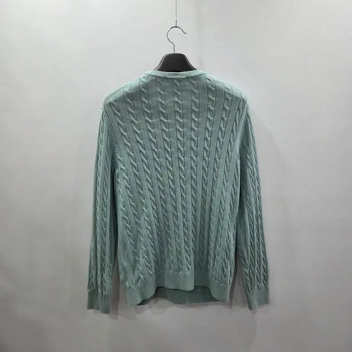 [BUNJANG] Brooks Brothers Cotton Cable Knit Sweater XL / 브룩스브라더스 코튼 케이블 니트 XL