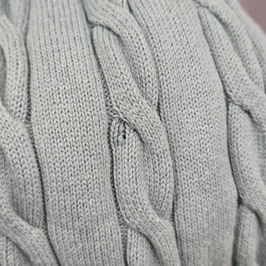 [BUNJANG] Brooks Brothers Cotton Cable Knit Sweater XL / 브룩스브라더스 코튼 케이블 니트 XL