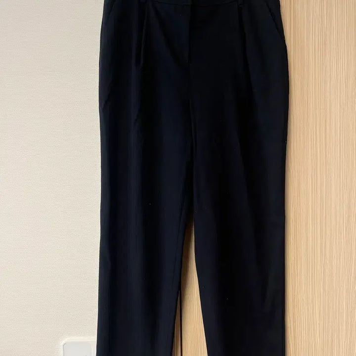 [BUNJANG] LINE Black Slacks 55 Size Dress Pants / LINE 블랙 슬랙스 55사이즈 정장바지
