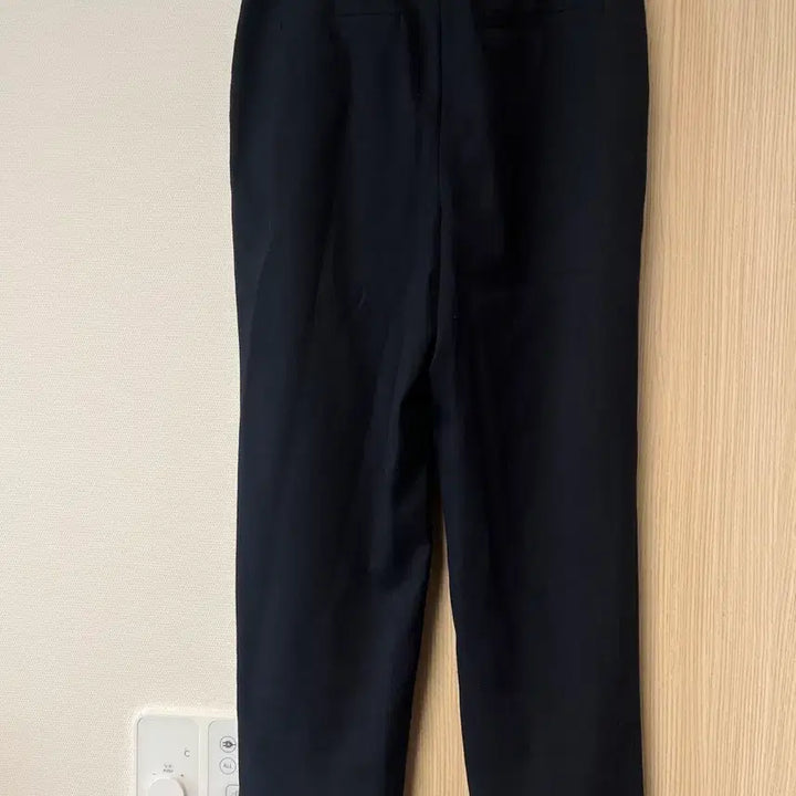 [BUNJANG] LINE Black Slacks 55 Size Dress Pants / LINE 블랙 슬랙스 55사이즈 정장바지