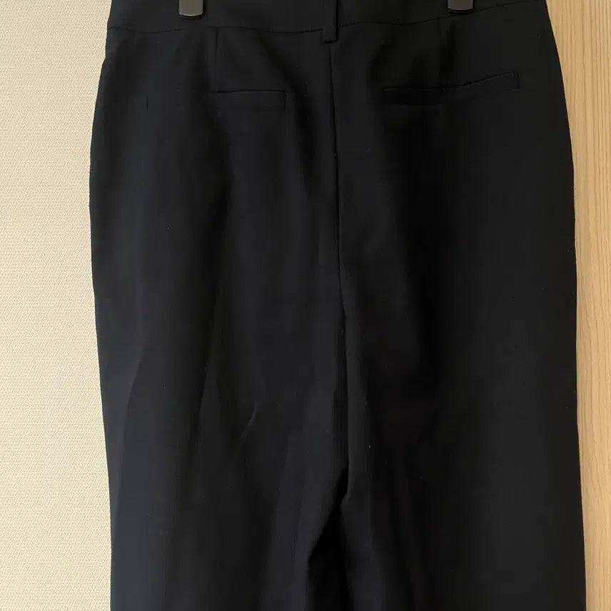 [BUNJANG] LINE Black Slacks 55 Size Dress Pants / LINE 블랙 슬랙스 55사이즈 정장바지