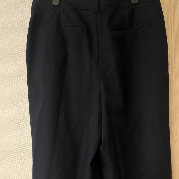 [BUNJANG] LINE Black Slacks 55 Size Dress Pants / LINE 블랙 슬랙스 55사이즈 정장바지
