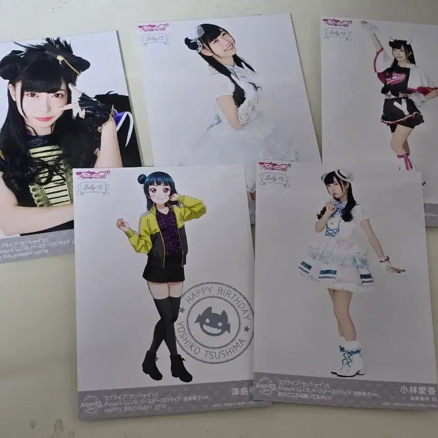 [BUNJANG] Love Live! Sunshine! Yoshiko Birthday Bromide / 러브라이브 선샤인 요시코 생일 코바야시 아이카 아이컁 브마 브로마이드
