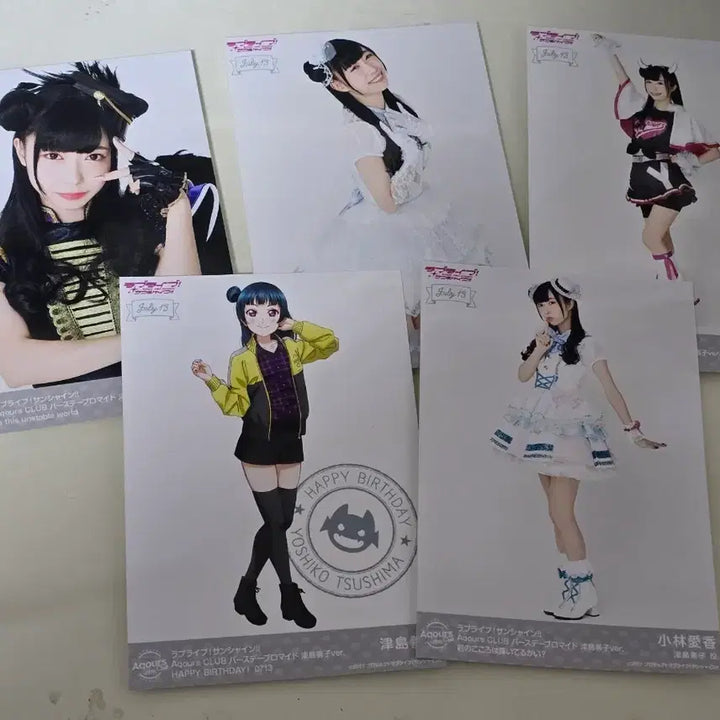 [BUNJANG] Love Live! Sunshine! Yoshiko Birthday Bromide / 러브라이브 선샤인 요시코 생일 코바야시 아이카 아이컁 브마 브로마이드