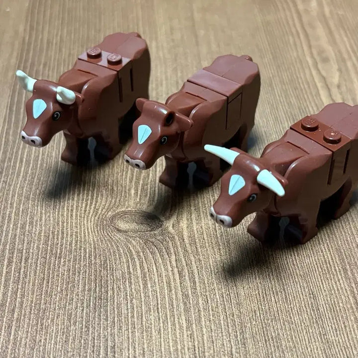 [BUNJANG] Lego Animal Cow/Bull Bundle Set / 레고 동물 소/황소 3종