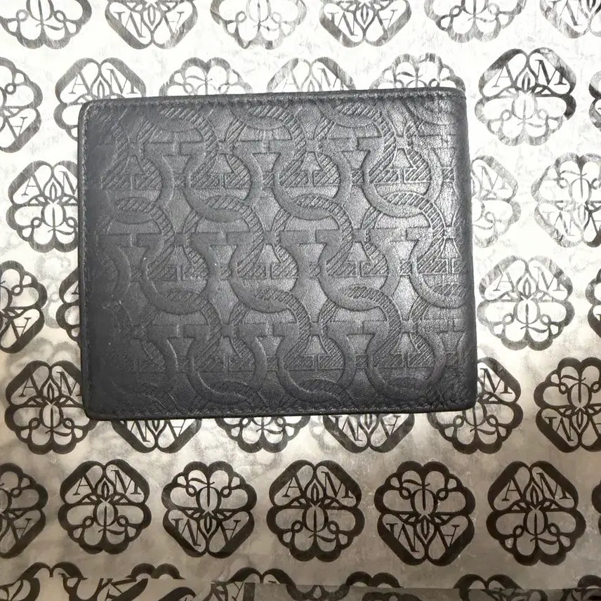 [BUNJANG] Ferragamo Gancini Pattern Bifold Wallet / 페레가모 간치니 패턴 반지갑 (정품)