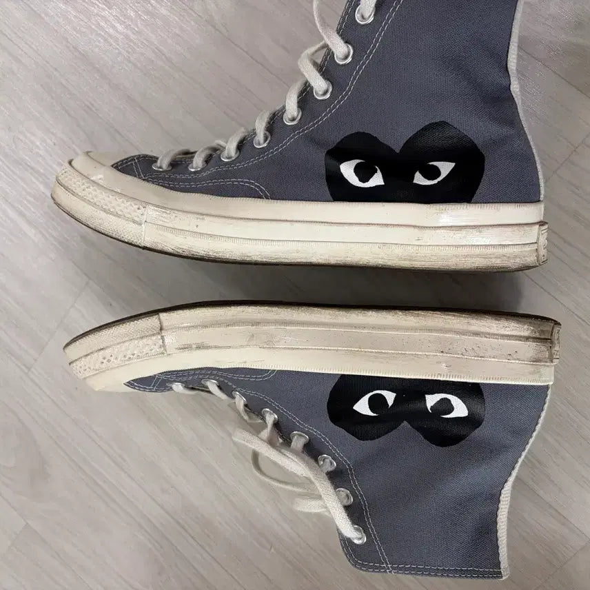 [BUNJANG] Converse Comme des Garcons Chuck 70 High-Top Sneakers / 컨버스x꼼데가르송 척 70 하이